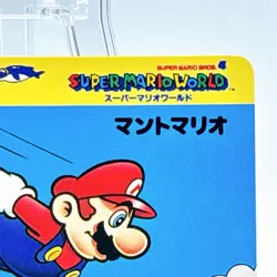 Vintage Nintendo Super Mario World Toppsun Card - Cape Mario Japan 1990s Rare - Image 3