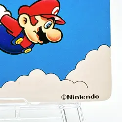 Vintage Nintendo Super Mario World Toppsun Card - Cape Mario Japan 1990s Rare - Image 5