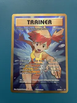Pokemon Misty's Determination Full Art Ultra Rare Holo Evolutions 108/108 Card - Image 1