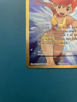 Pokemon Misty's Determination Full Art Ultra Rare Holo Evolutions 108/108 Card - Image 5