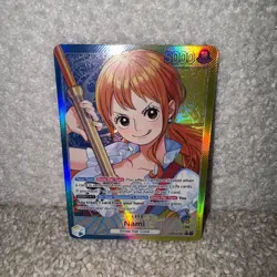 OP11-041 Nami Leader Alt Art - A Fist of Divine Speed (OP11) One Piece Card - NM - Image 1
