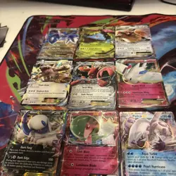 Pokemon TCG Ex Ultra Rare Lot of 9 Cards Near Mint Condition No Duplicates - Image 3