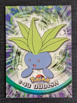 Pokemon Card Oddish #43 Topps Trading Cards serie 1 EXC / NM - Image 1