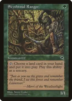 2x Skyshroud Ranger Tempest MP MTG - Image 1