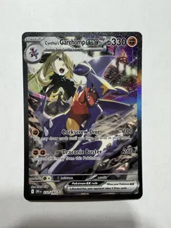 Pokemon Cynthia's Garchomp ex Special Illustration Destined Rivals 232/182 NM - Image 2