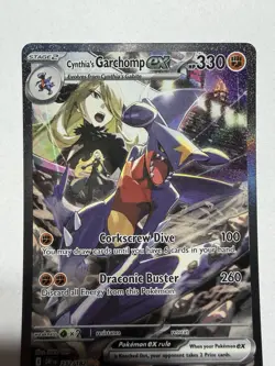 Pokemon Cynthia's Garchomp ex Special Illustration Destined Rivals 232/182 NM - Image 4