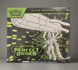 Pokemon Mega Evolution Perfect Order Elite Trainer Box Booster Promo English - Image 1