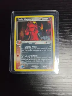 Dark Magcargo Holo 38/109 EX Team Rocket Returns STAMPED Pokemon Card - Image 1