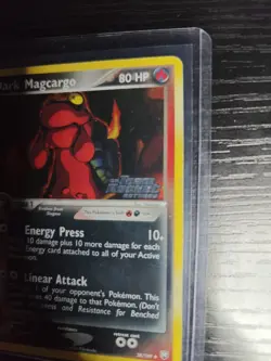 Dark Magcargo Holo 38/109 EX Team Rocket Returns STAMPED Pokemon Card - Image 4