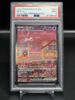 Mew ex - Black Star Promo 053 - PSA 9 MINT (Pokemon 151) ✨Free Shipping✨ - Image 1