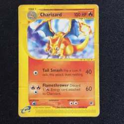 Charizard 39/165 Non-Holo Rare Pokemon TCG Expedition WOTC English 2002 - Image 1