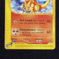 Charizard 39/165 Non-Holo Rare Pokemon TCG Expedition WOTC English 2002 - Image 4
