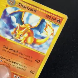 Charizard 39/165 Non-Holo Rare Pokemon TCG Expedition WOTC English 2002 - Image 5