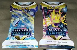 4 Pokemon Silver Tempest Sleeved Booster Packs - All 4 Art covers - New & Sealed - Image 5