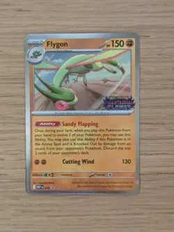 Pokemon TCG Flygon Phantasmal Flames Prerelease Promo MEP 016 NM - Image 1