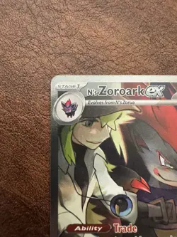 Pokemon N's Zoroark EX Sv09 Journey Together Special Illustration Holo 185/159 - Image 2