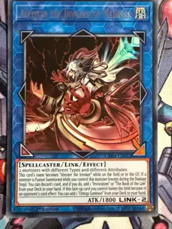 Aleister the Invoker of Madness GEIM-EN053 ULTRA RARE YuGiOh Card FIRST EDITION - Image 1
