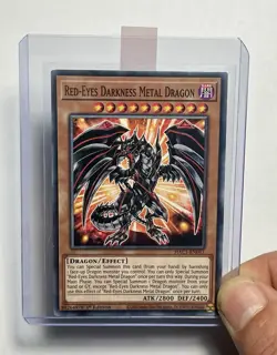 Red-Eyes Darkness Metal Dragon HAC1-EN017 (NM) 1st Edition Common Hidden Arsenal - Image 3