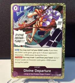 One Piece TCG Divine Departure R ENG OP13-076 Carrying on His Will - Image 1