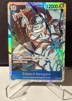 One Piece TCG ● OP13 042 ● SR ● Edward. Newgate ● NM ● ENG - Image 1