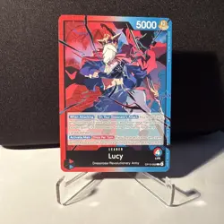 Lucy OP15-002 Leader Adventure on KAMI's Island One Piece TCG ENG - Image 1