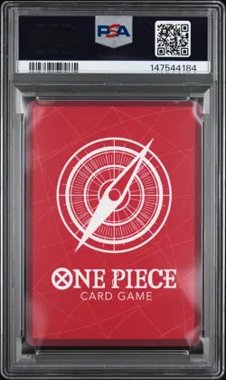 2025 ONE PIECE ENGLISH VERSION 2ND ANNIVERSARY SET #061 MONKEY D. LUFFY PSA 9 - Image 2