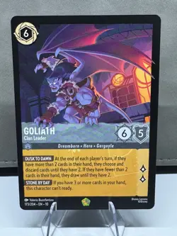 Goliath Clan Leader 173/204 Legendary Disney Lorcana Whispers in the Well - Image 1