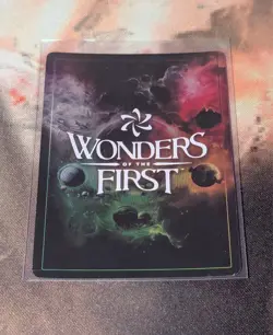 Wonders Of The First Experiment B-2101 Token Serialized 39/99 Foil NM - Image 2