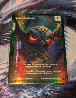 Wonders Of The First Redstooling Hunter (U) Alt Art Serialized 85/200 Foil NM - Image 1