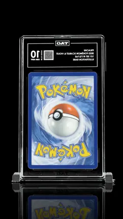Pikachu 173/165 Scarlet & Violet 151 Illustration Rare TAG 10 Holo Pokemon Card - Image 4