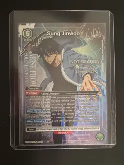 UNION ARENA Solo Leveling SUNG JINWOO SR* Alt Art Foil Card UE17BT/SLG-1-048 - Image 4