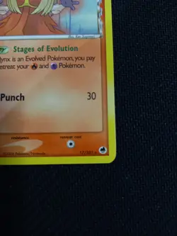 Pokemon TCG Jynx Card EX Dragon Frontiers, Delta Species, 17/101 Regular Rare NM - Image 4