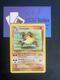 Primeape Jungle EX 43/64 Pokemon Card - Image 1