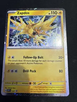 Zapdos 157 Sv: Scarlet & Violet Promo Cards Holo - Image 1