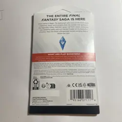 Magic the Gathering Final Fantasy Sleeved Play Booster Pack Cloud Art - Image 2