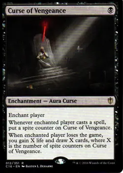 MTG: Commander 2016: Curse of Vengeance: Lightly Played Condition - Image 1