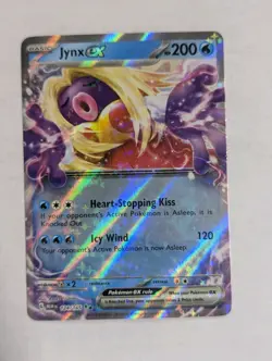 Jynx ex 124/165 SV: Scarlet & Violet 151 Double Rare - NM - Image 1