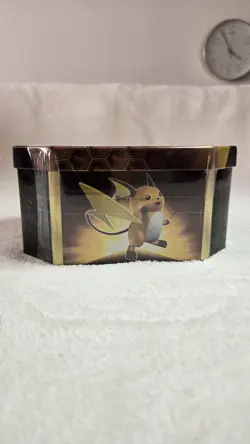 Pokemon TCG Hidden Fates Raichu GX Collector's Tin Sealed - Image 5