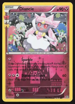 Diancie RC22/RC32 Reverse Holo Generations Pokemon Near Mint - Image 1
