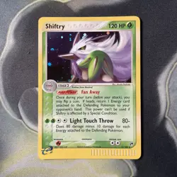 Shiftry 12/100 EX Sandstorm Rare Holo Pokemon TCG near Mint 2003 e series - Image 1