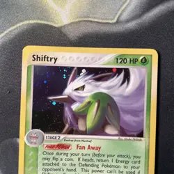 Shiftry 12/100 EX Sandstorm Rare Holo Pokemon TCG near Mint 2003 e series - Image 2