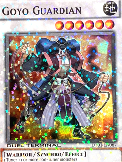 yugioh Goyo Guardian DT01-EN087 Super Parallel Rare near mint - Image 4