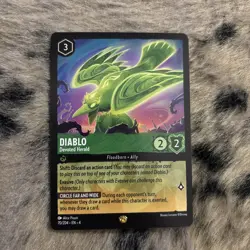 Diablo - Devoted Herald LEGENDARY NON FOIL 70/204 Lorcana Ursula's Return - Image 1