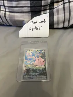 Pokemon TCG Clefairy 094/088 IR Perfect Order Illustration Rare English NM - Image 1