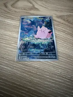 Pokemon TCG Clefairy 094/088 IR Perfect Order Illustration Rare English NM - Image 3