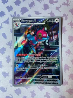 Porygon-Z - 214/182 - Paradox Rift - Pokemon TCG Card Illustration Rare NM #1 - Image 2