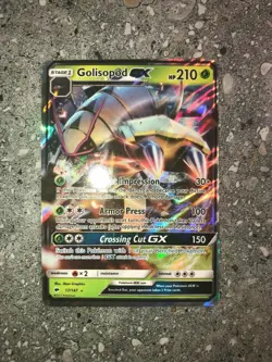 Pokemon TCG Cards Golisopod GX 17/147 Burning Shadows Ultra Rare EXC - Image 3
