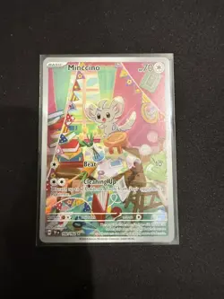 Minccino SV05: Temporal Forces 182/162 Holo NM - Image 1