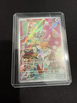 Minccino SV05: Temporal Forces 182/162 Holo NM - Image 5