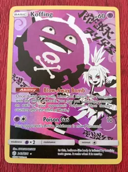 Koffing 243/236 Cosmic Eclipse - Full Art - Holo Secret Rare - Pokemon TCG EXC - Image 1